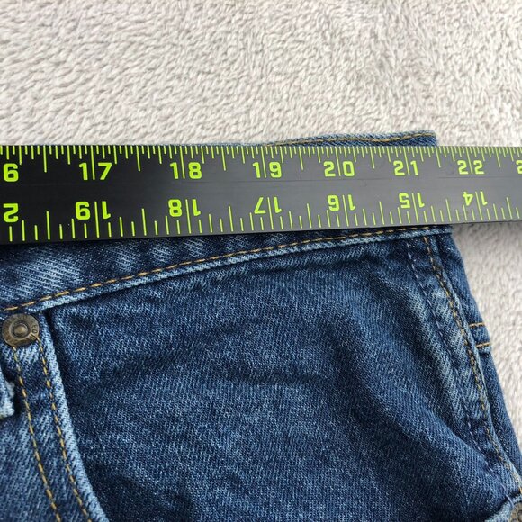 RedHead Mens Jeans Size 42x30 Classic Fit Straight Leg Blue Denim Casual Travel - Picture 5 of 15